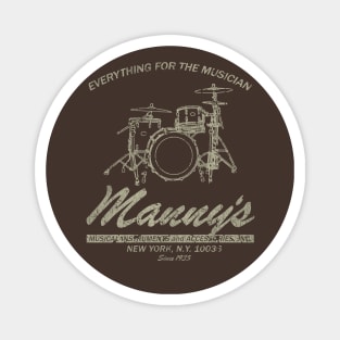 Manny's Music 1935 (Fresh Design) Magnet